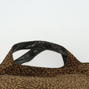 BOTTEGA VENETA Shoulder Bag Nylon 3 Set Blue Brown Auth bs31499-6