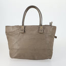Chloe Tote Bag Leather 2 Set Black Beige Auth bs31501-3