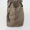 Chloe Tote Bag Leather 2 Set Black Beige Auth bs31501-4