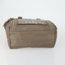 Chloe Tote Bag Leather 2 Set Black Beige Auth bs31501-7