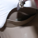 CHANEL Hand Bag Coated Canvas Beige Silver CC Auth bs31502-20