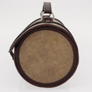 CHANEL Hand Bag Coated Canvas Beige Silver CC Auth bs31502-3