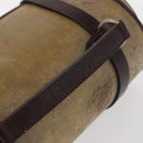 CHANEL Hand Bag Coated Canvas Beige Silver CC Auth bs31502-7