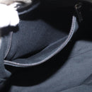 CHANEL Deauville line Chain Tote Bag Canvas Gray Silver CC Auth bs31505-22