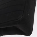 CHANEL Mademoiselle Shoulder Bag Cotton Black Gold CC Auth bs31506-16