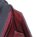 CHANEL Mademoiselle Shoulder Bag Cotton Black Gold CC Auth bs31506-19