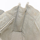 HERMES New Fourre Tout PM Tote Bag Canvas Gray Silver Auth bs31508-20