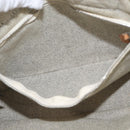 HERMES New Fourre Tout PM Tote Bag Canvas Gray Silver Auth bs31508-23