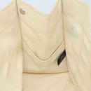 HERMES Bora Bora MM Hand Bag Canvas Yellow Silver Auth bs31509-17