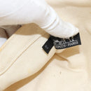 HERMES Bora Bora MM Hand Bag Canvas Yellow Silver Auth bs31509-19