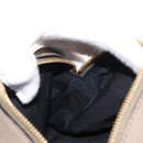 Chloe Shoulder Bag Leather 2way Gray Gold Auth bs31510-21