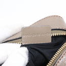 Chloe Shoulder Bag Leather 2way Gray Gold Auth bs31510-11