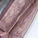 CHANEL Matelasse Chain Shoulder Bag Lamb Skin Black Gold CC Auth bs31513-11