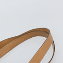 CELINE Macadam Canvas Tote Bag PVC Leather Brown Gold Auth bs31514-8