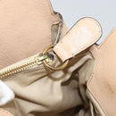 Chloe Tote Bag Leather Beige Gold Auth bs31516-20
