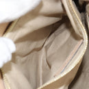 Chloe Tote Bag Leather Beige Gold Auth bs31516-21