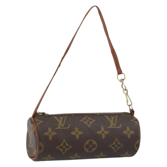 LOUIS VUITTON Monogram Papillon Pouch LV Auth bs31523