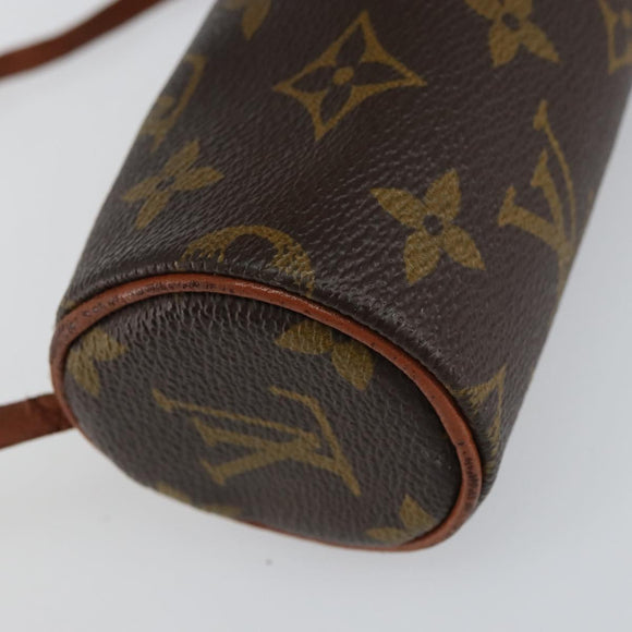 LOUIS VUITTON Monogram Papillon Pouch LV Auth bs31523