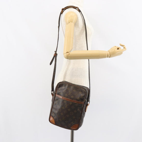 LOUIS VUITTON Monogram Danube MM Shoulder Bag M45264 LV Auth bs31525