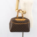 LOUIS VUITTON Monogram Deauville Hand Bag M47270 LV Auth bs31528-24