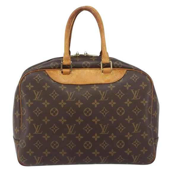 LOUIS VUITTON Monogram Deauville Hand Bag M47270 LV Auth bs31528