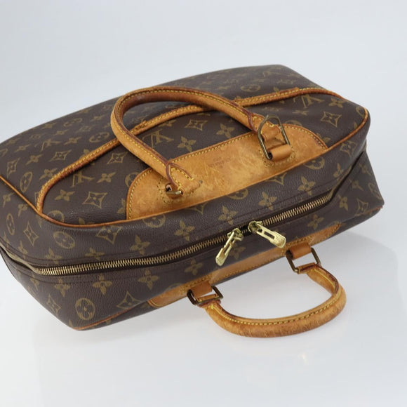 LOUIS VUITTON Monogram Deauville Hand Bag M47270 LV Auth bs31528