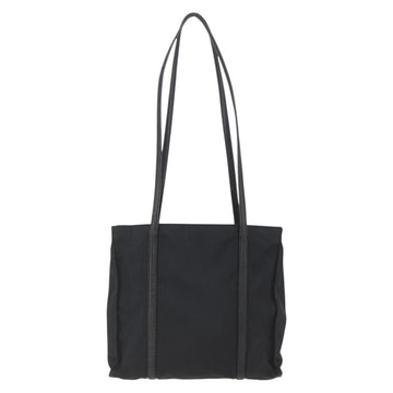 PRADA Tote Bag Nylon Black Silver Auth bs31530 - 0