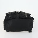 PRADA Backpack Nylon Black Silver Auth bs31532-5