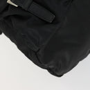 PRADA Backpack Nylon Black Silver Auth bs31532-16