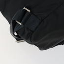 PRADA Backpack Nylon Black Silver Auth bs31532-18
