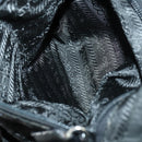 PRADA Backpack Nylon Black Silver Auth bs31532-25