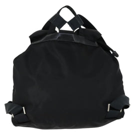 PRADA Backpack Nylon Black Silver Auth bs31532 - 0