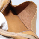 LOEWE Shoulder Bag Leather Beige Gold Auth bs31535-19