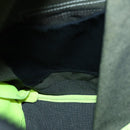 LOEWE Eye Nature Convertible Backpack Canvas Leather Gray Silver Auth bs31537-23