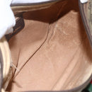 GUCCI GG Supreme Web Sherry Line Bag PVC Beige Gold 89 02 032 Auth bs31538-18