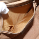 GUCCI GG Supreme Web Sherry Line Bag PVC Beige Gold 89 02 032 Auth bs31538-20