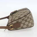 GUCCI GG Supreme Web Sherry Line Bag PVC Beige Gold 89 02 032 Auth bs31538-4
