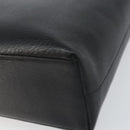 GUCCI Shoulder Bag Leather Black Gold Auth bs31540-10