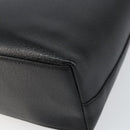 GUCCI Shoulder Bag Leather Black Gold Auth bs31540-12