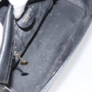 GUCCI Shoulder Bag Leather Black Gold Auth bs31540-16