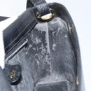 GUCCI Shoulder Bag Leather Black Gold Auth bs31540-17