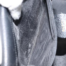 GUCCI Shoulder Bag Leather Black Gold Auth bs31540-20