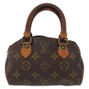 LOUIS VUITTON Monogram Mini Speedy Hand Bag M41534 LV Auth bs31542-13