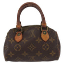 LOUIS VUITTON Monogram Mini Speedy Hand Bag M41534 LV Auth bs31542-2