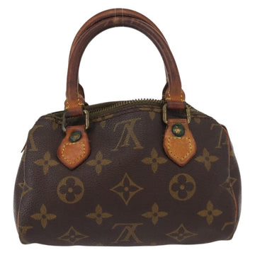 LOUIS VUITTON Monogram Mini Speedy Hand Bag M41534 LV Auth bs31542 - 0