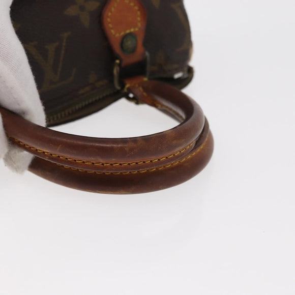LOUIS VUITTON Monogram Mini Speedy Hand Bag M41534 LV Auth bs31542