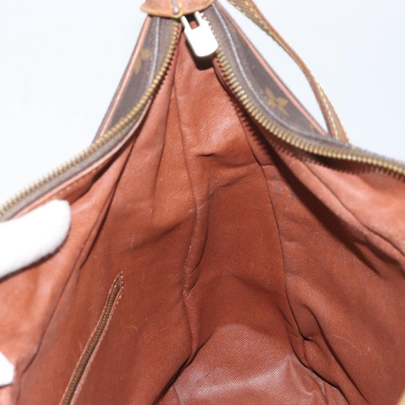 LOUIS VUITTON Monogram Boulogne 35 Schultertasche M51260 LV Auth bs31547