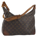 LOUIS VUITTON Monogram Boulogne 35 Schultertasche M51260 LV Auth bs31547-1