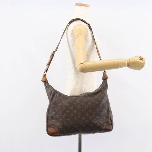 LOUIS VUITTON Monogram Boulogne 35 Schultertasche M51260 LV Auth bs31547