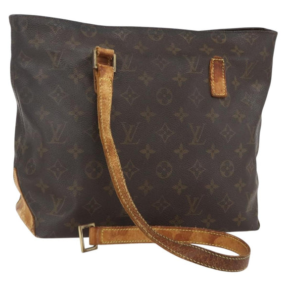 LOUIS VUITTON Monogram Cabas Piano Tote Bag M51148 LV Auth bs31548